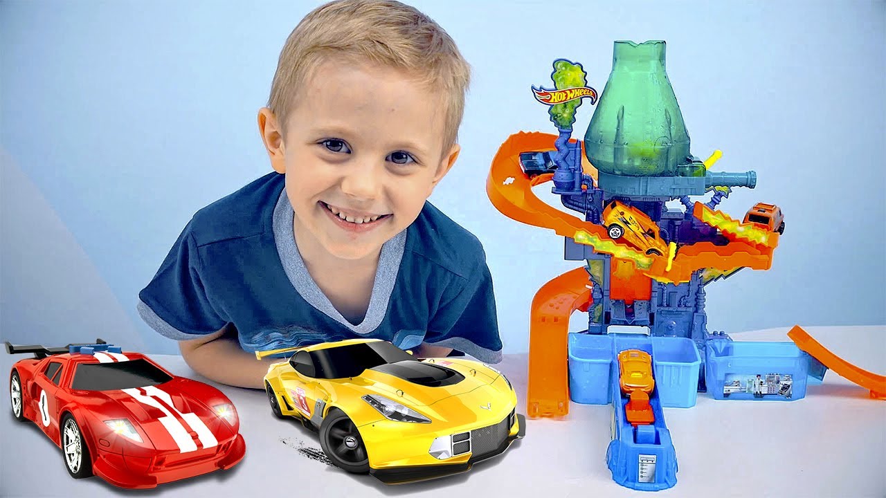 Машинки Хот Вилс (HOT WHEELS) Меняющие Цвет и Лаборатория ЦВЕТНОЙ ВСПЛЕСК. Color Shifters Color