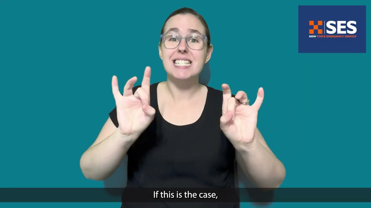 Auslan - After a Flood