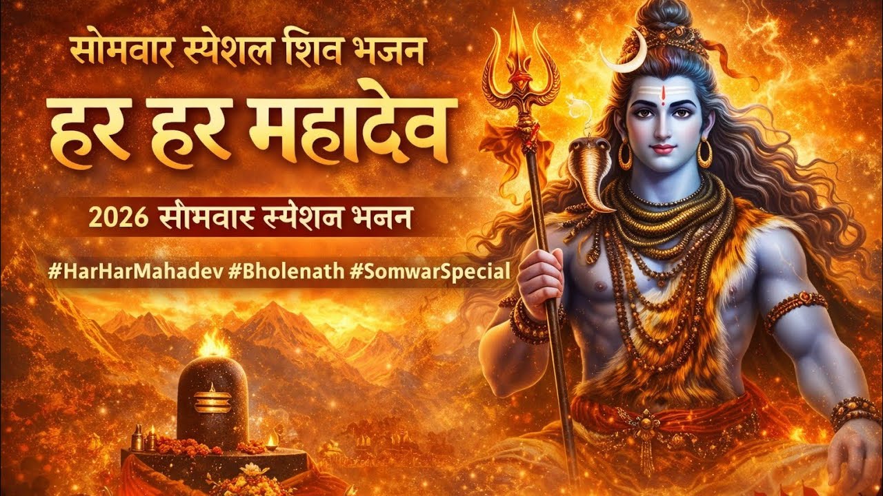 सोमवार स्पेशल शिव भजन | हर हर महादेव 🙏Beautiful Shiv Bhajan | Special Bhajan 2026 | Mishti Ki Bhakti