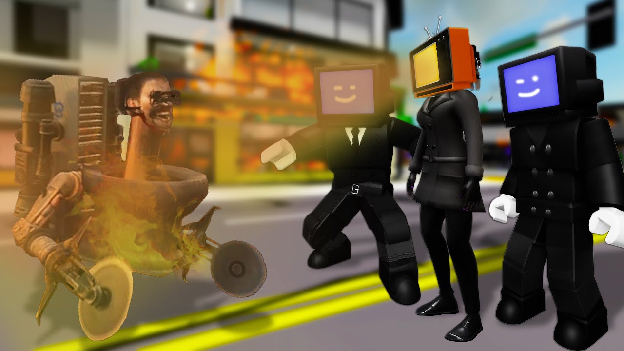 SKIBIDI TOILET War in ROBLOX Brookhaven 🏡RP (Part 5): Titan TV Man and TV Woman First Appearance