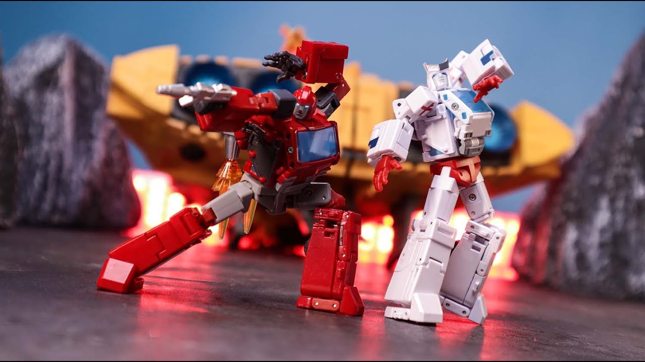 Newage H52 ER Ratchet/H51 Hawk Ironhide stop motion digital instructionss