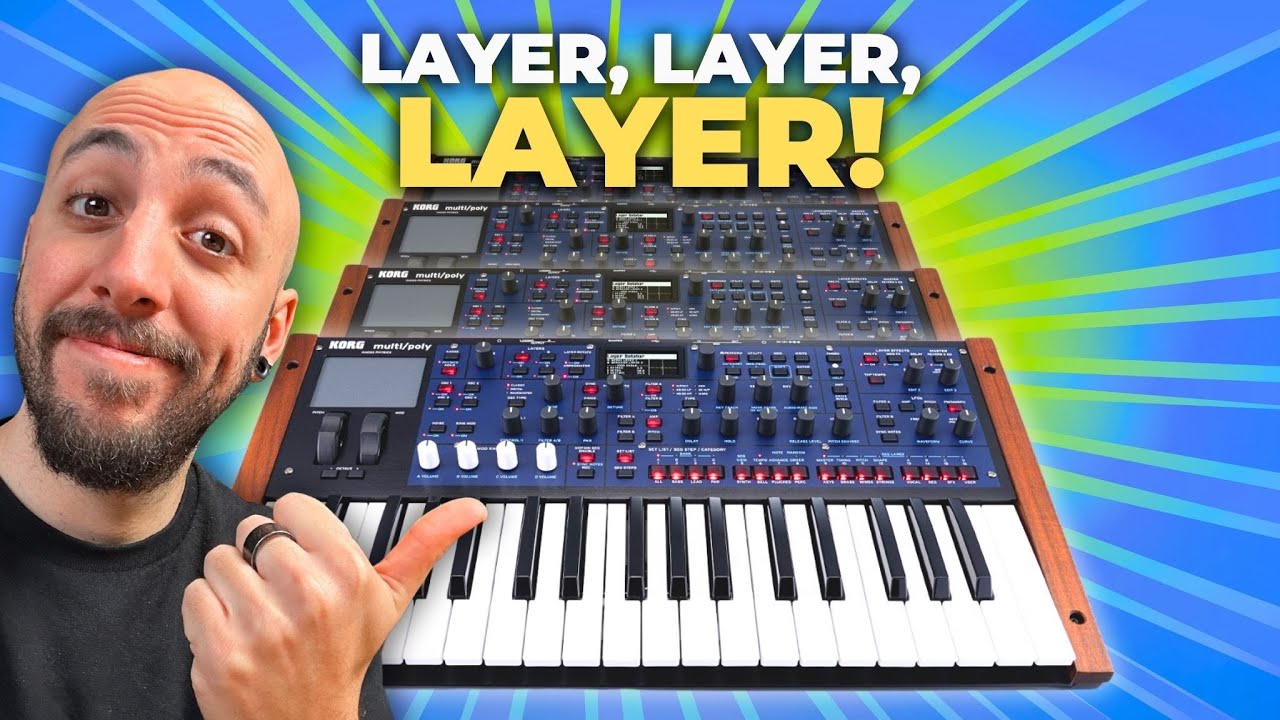 😱 INFINITI SYNTHONI CON IL NUOVO KORG MULTIPOLY | StrumentiMusicali.net