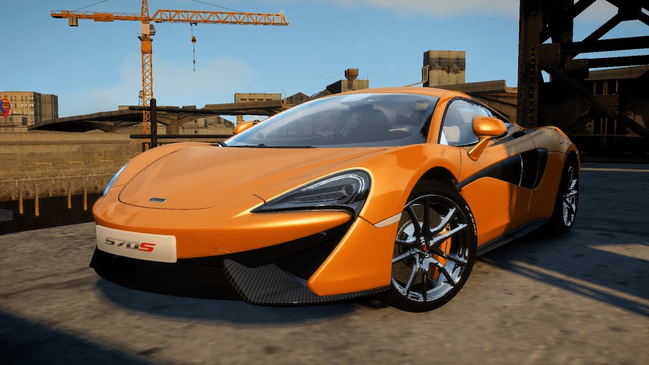 GTA IV 2015 MCLAREN 570S CRASH TESTING