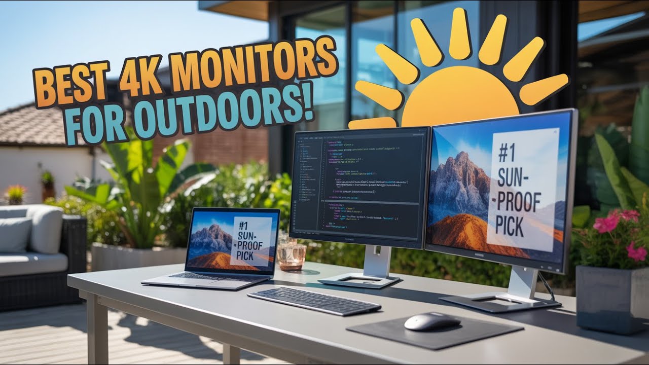 6 Best 4k Monitor For Outdoor Display
