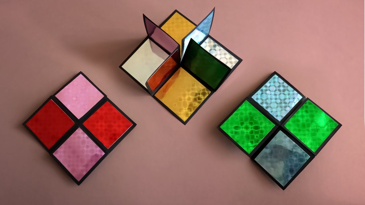 Простая игрушка антистресс из бумаги • Оригами бесконечная карточка • DIY Flip Flop Endless Card