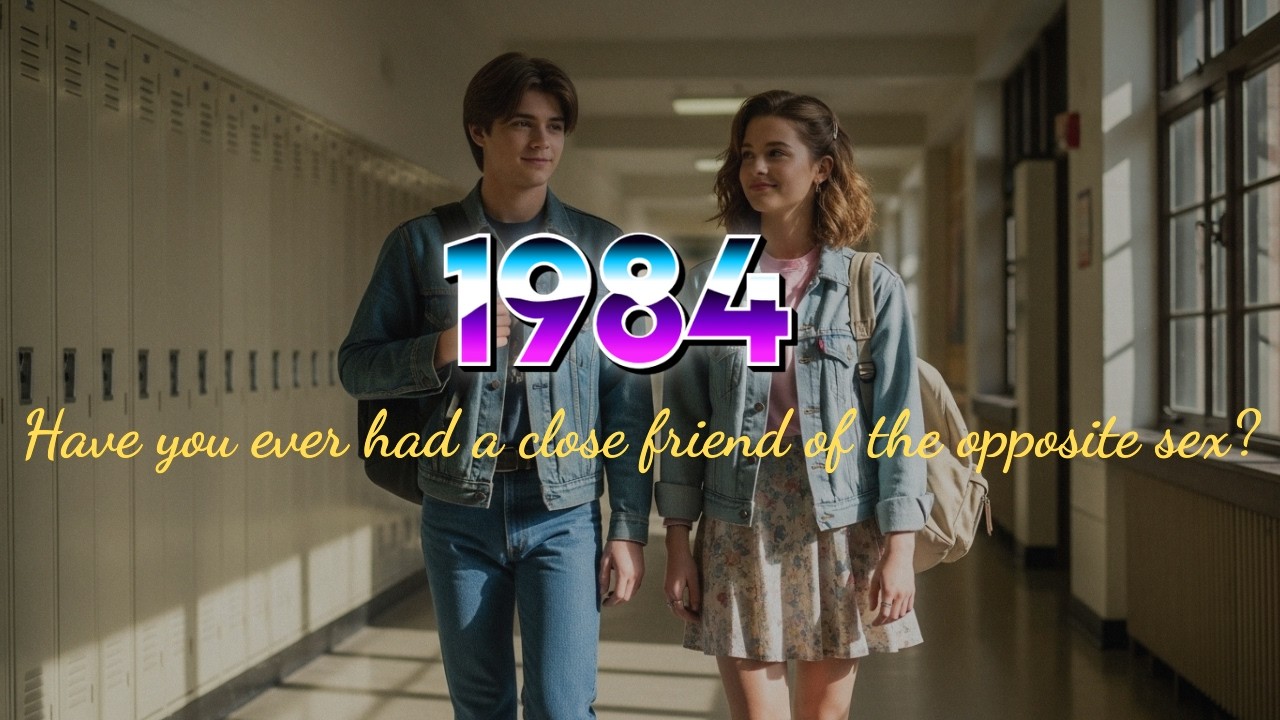 It’s 1984 and You are walking the hallways with that one person you’ll never forget.