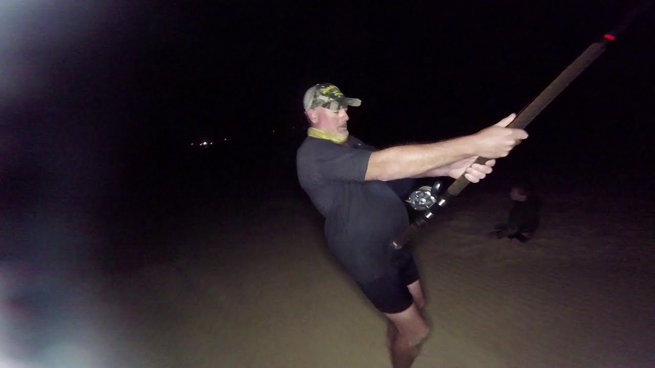 Gamtoos surf Kob ( mulloway ) hunt