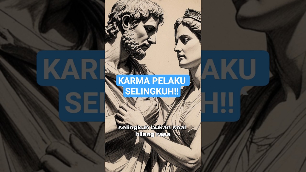 Karma pelaku selingkuh. || Filsafat stoikisme.#sketsastoik #stoikisme #motivasihidup #selflove