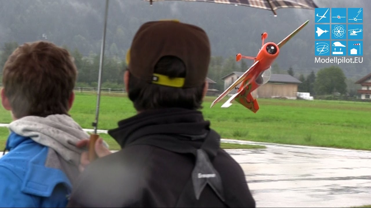 YAK 54 MODEL POWER CZ DOMINIK LINTNER RC AEROBATIC SMOKE FLIGHT 50 JAHRE MFC WÖRGL-KUNDL 2015