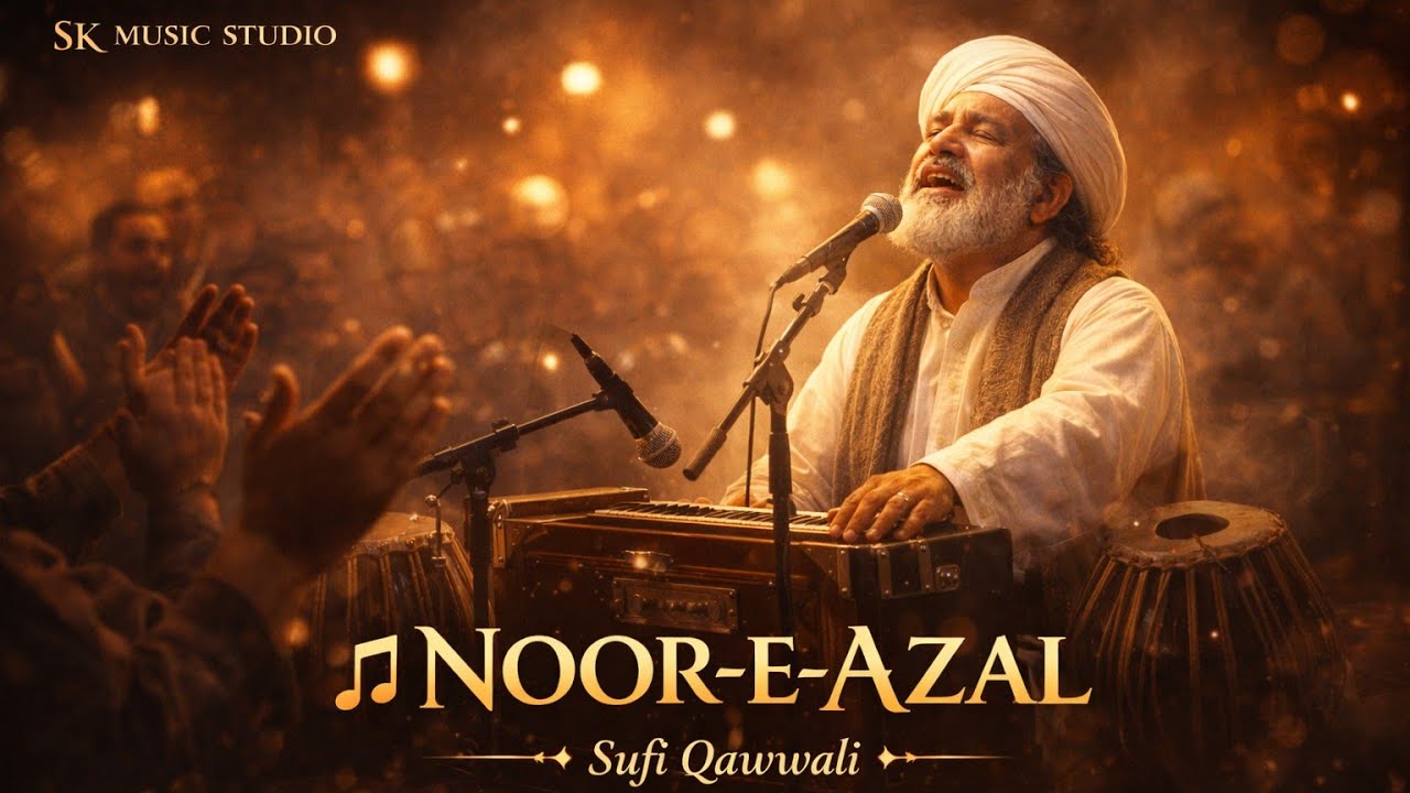 Noor-e-Azal Song (The Eternal Light) - Heart Touching Sufi Qawwali | Sk Music Studio