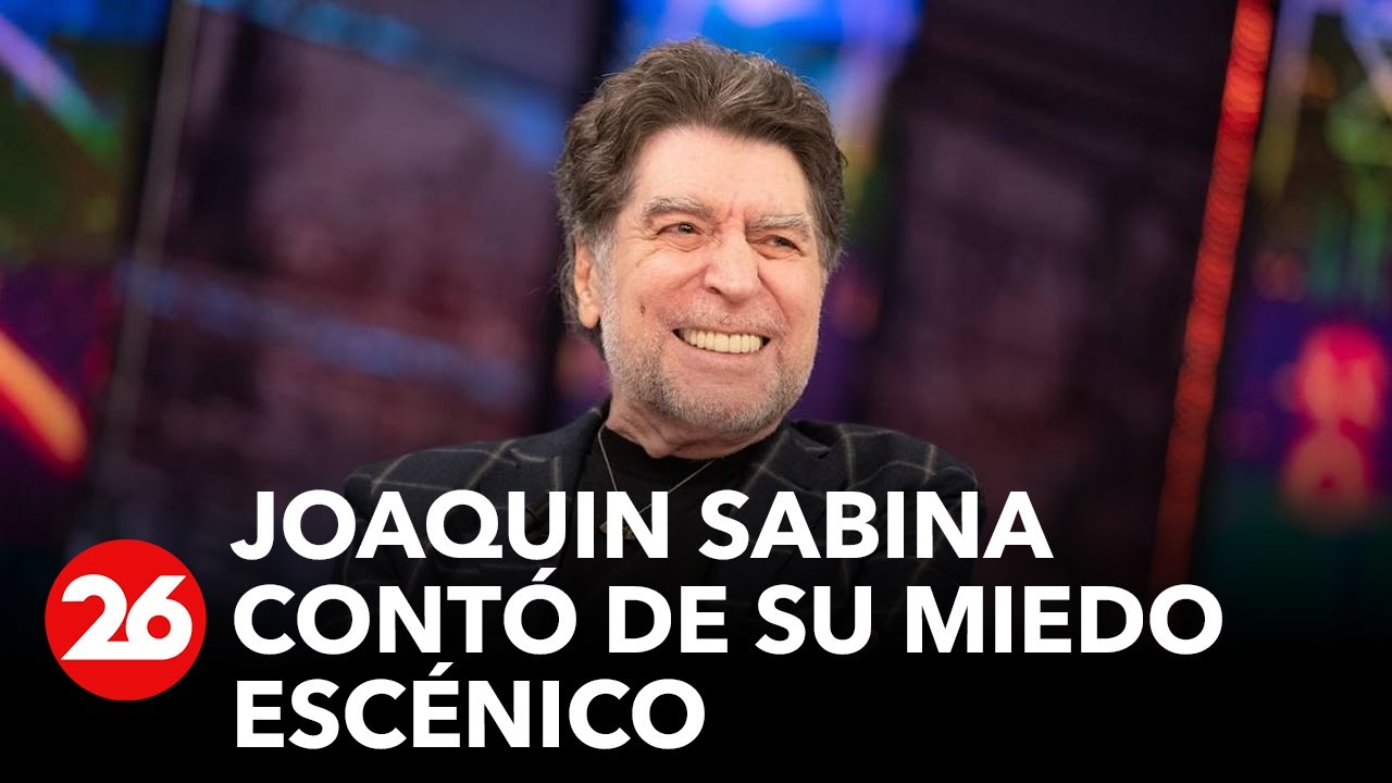 Joaquin Sabina cont&oacute; de su miedo esc&eacute;nico