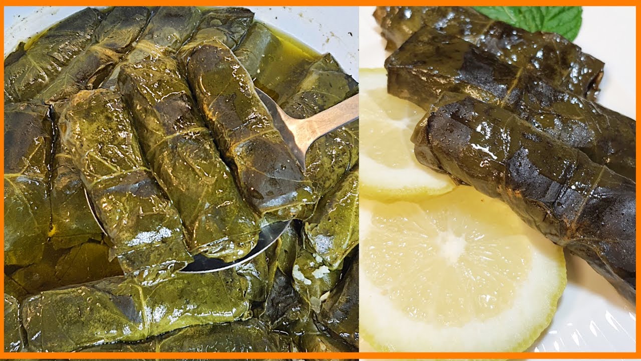 Mediterranean veggie recipes | Swiss Chard rolls recipe | محشي السلق بالزيت أو القاطع بأطيب طريقة 🤤