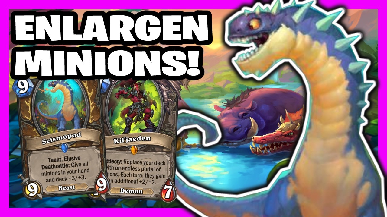 Big Druid Makes Foes Quake in Their Boots! Day of Rebirth Hearthstone Druid Deck