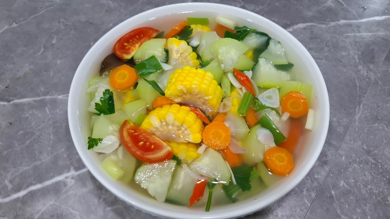 Cara membuat resep SAYUR BENING LABU AIR Enak dan sehat