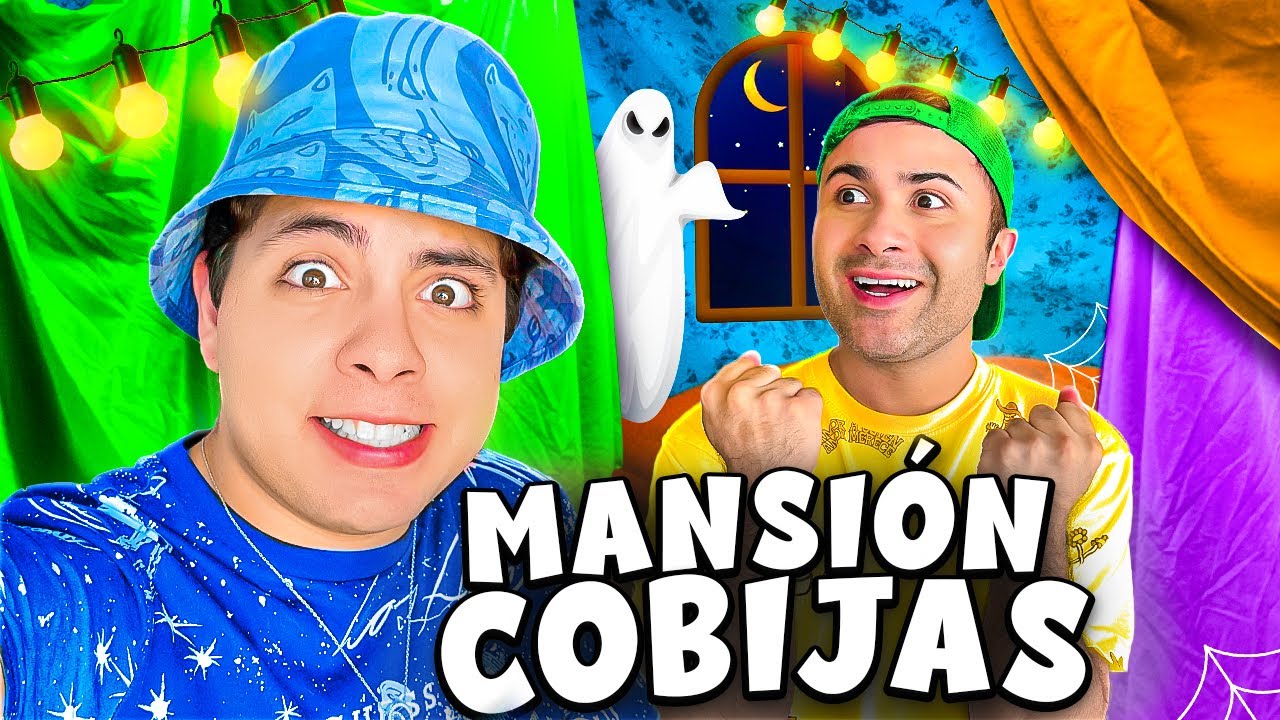 24 HORAS EN UNA MANSIÓN DE COBIJAS 🏠😱 *paranormal* | El Tío Néstor ⚡️