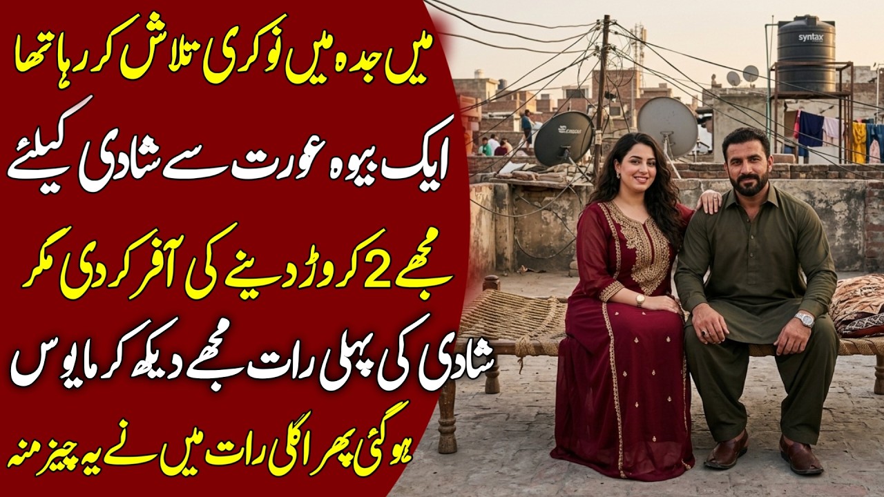 Mein Jeddah mein aik Baiwa Aurat ka Shohar tha - Urdu Kahaniyan Sabaq Amoz Waqia - Emotional Story