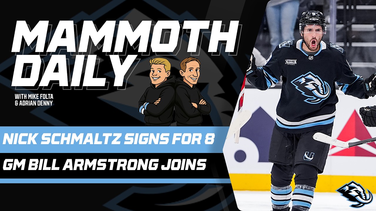 Mammoth Daily: Mar. 12, 2026: Schmaltz Signs For 8, GM Bill Armstrong Joins, Back Home With Chicago