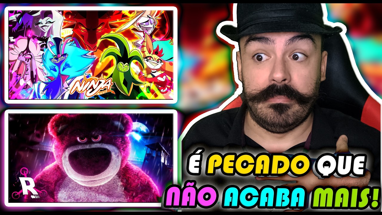 REACT - Pecados Capitais | Helluva Boss | Ninja / Sunnyside - Lotso (Toy Story 3) | Realista