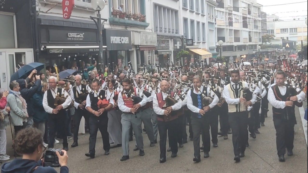 Triomphe des sonneurs - Interceltique Lorient 15 08 2024