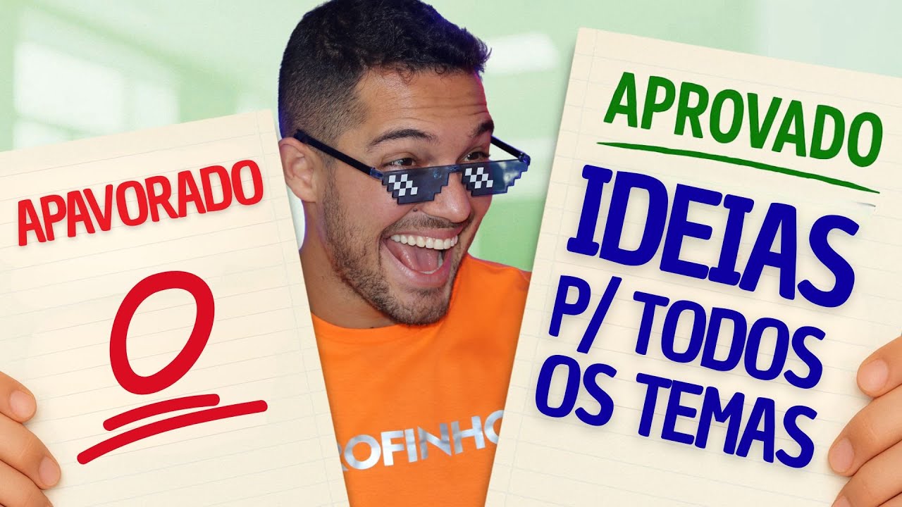 Como ter ideias para TODOS os temas do ENEM 2025