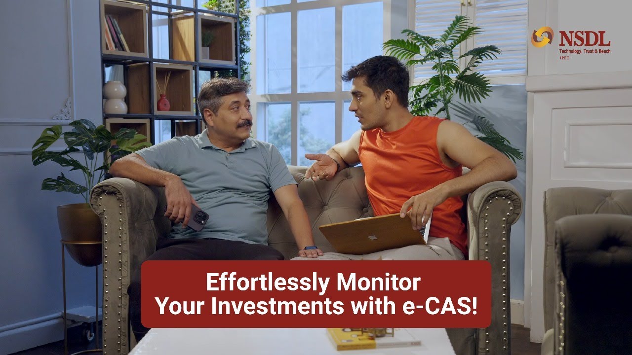 Enrich your experience of tracking your portfolio with NSDL e-CAS.