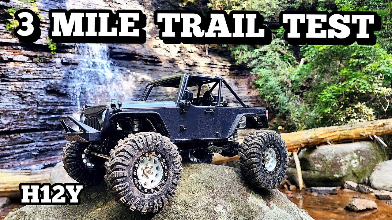 MJX Hyper Go H12Y 3 mile trail test 