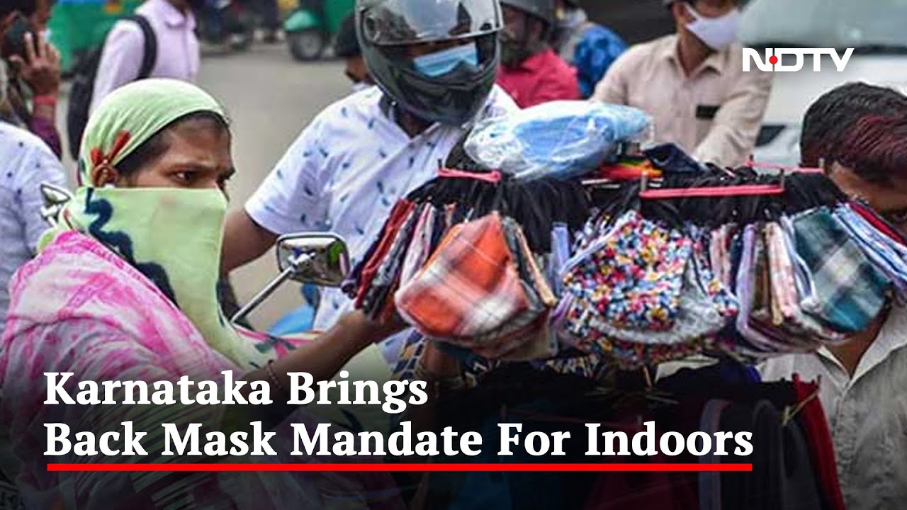 Karnataka Makes Masks Mandatory Indoors, Covid Tests Must For Flu Symptoms