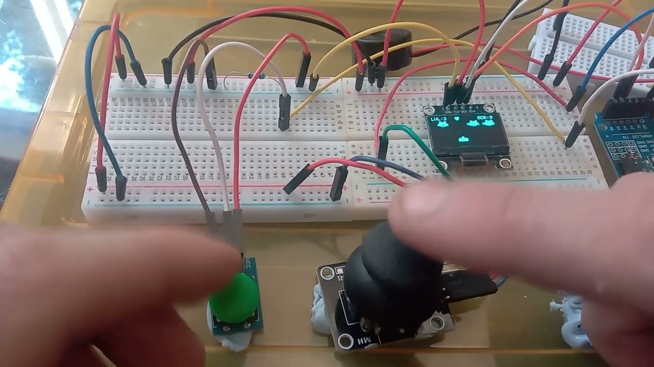 Arduino Project Space Invaders Game Update And Testing