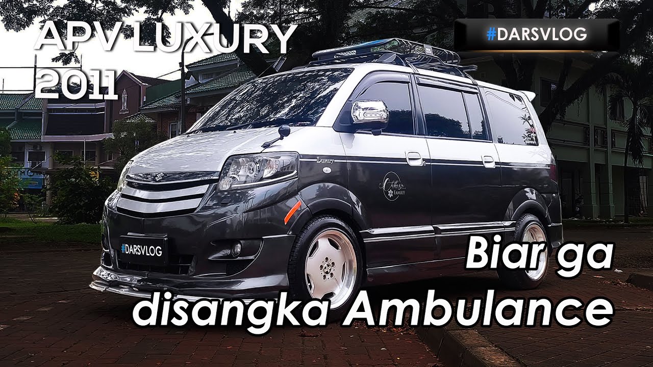 MODIFIKASI VW TRANSPORTER LOOK - Suzuki APV Luxury 2011 ‼️ #DARSVLOG
