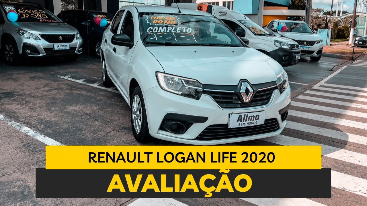 AVALIAÇÃO RENAULT LOGAN 2020 LIFE 1.0 - BOM PARA UBER?