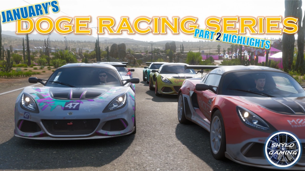 MANY MISSED CHECKPOINTS! | Highlights of January's Doge Racing Series [ Part 2] | Forza Horizon 5 🎮