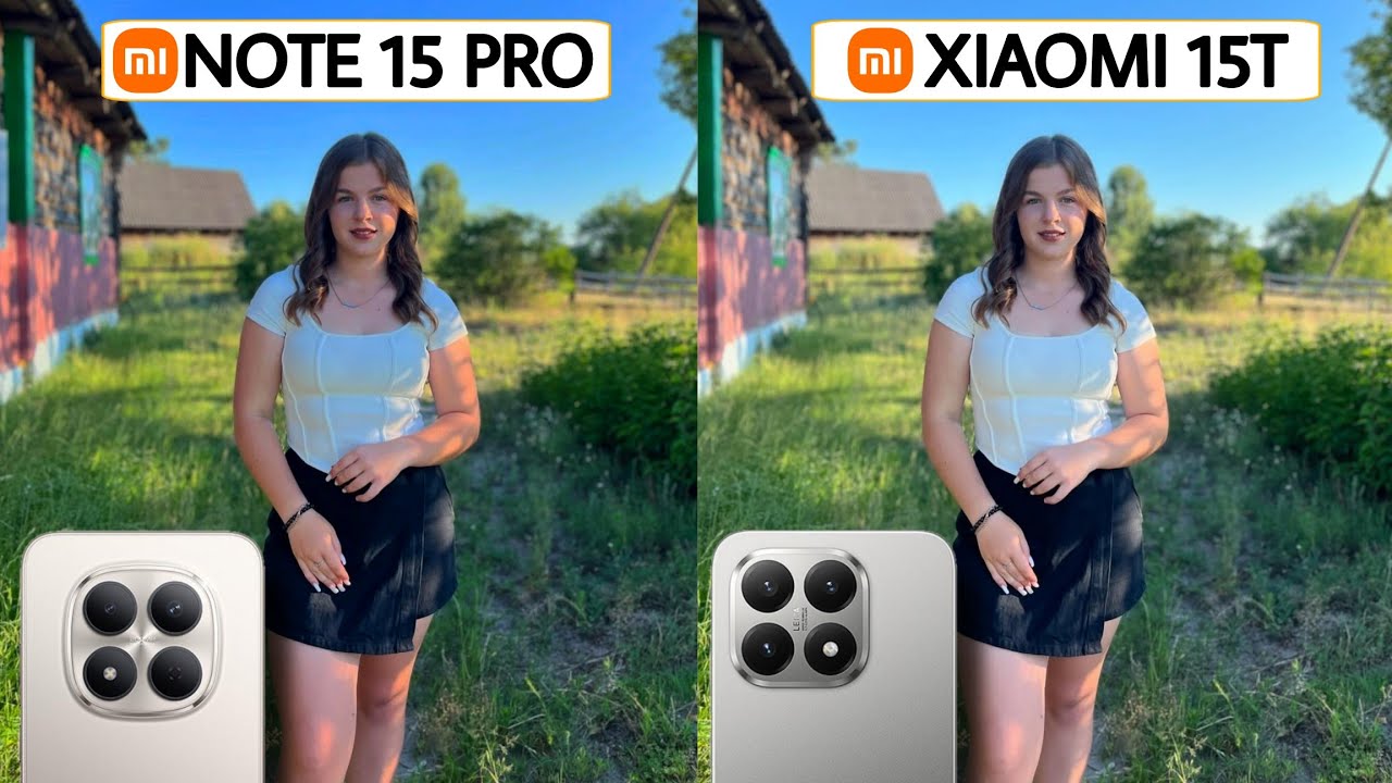 Сравнение камер Redmi Note 15 Pro 5G и Xiaomi 15T: тест-драйв