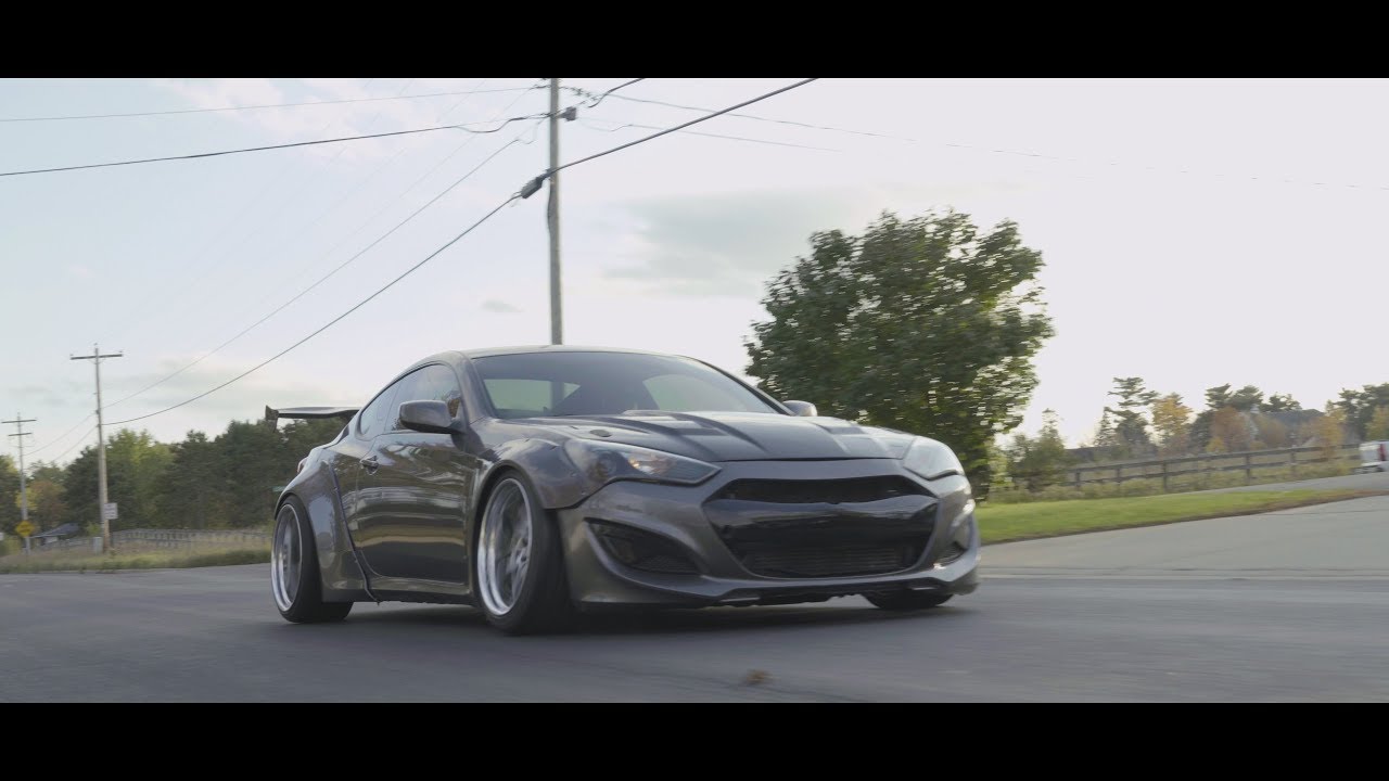 Andy's Bagged Widebody Genesis // IM Media (4K)