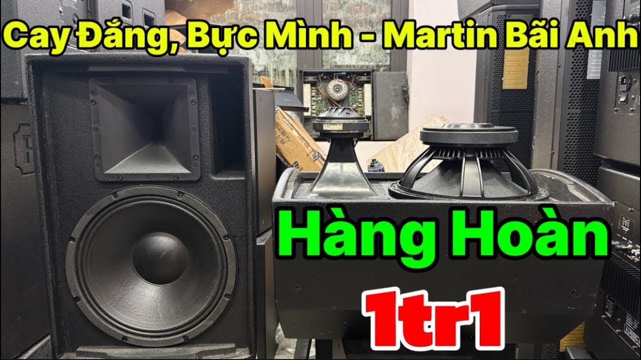 Hàng Hoàn 1tr1, Cay Đắng Bực Điên Loa bãi Anh Martin Cánh Én bát 30 đẹp zin keng | 0888915888