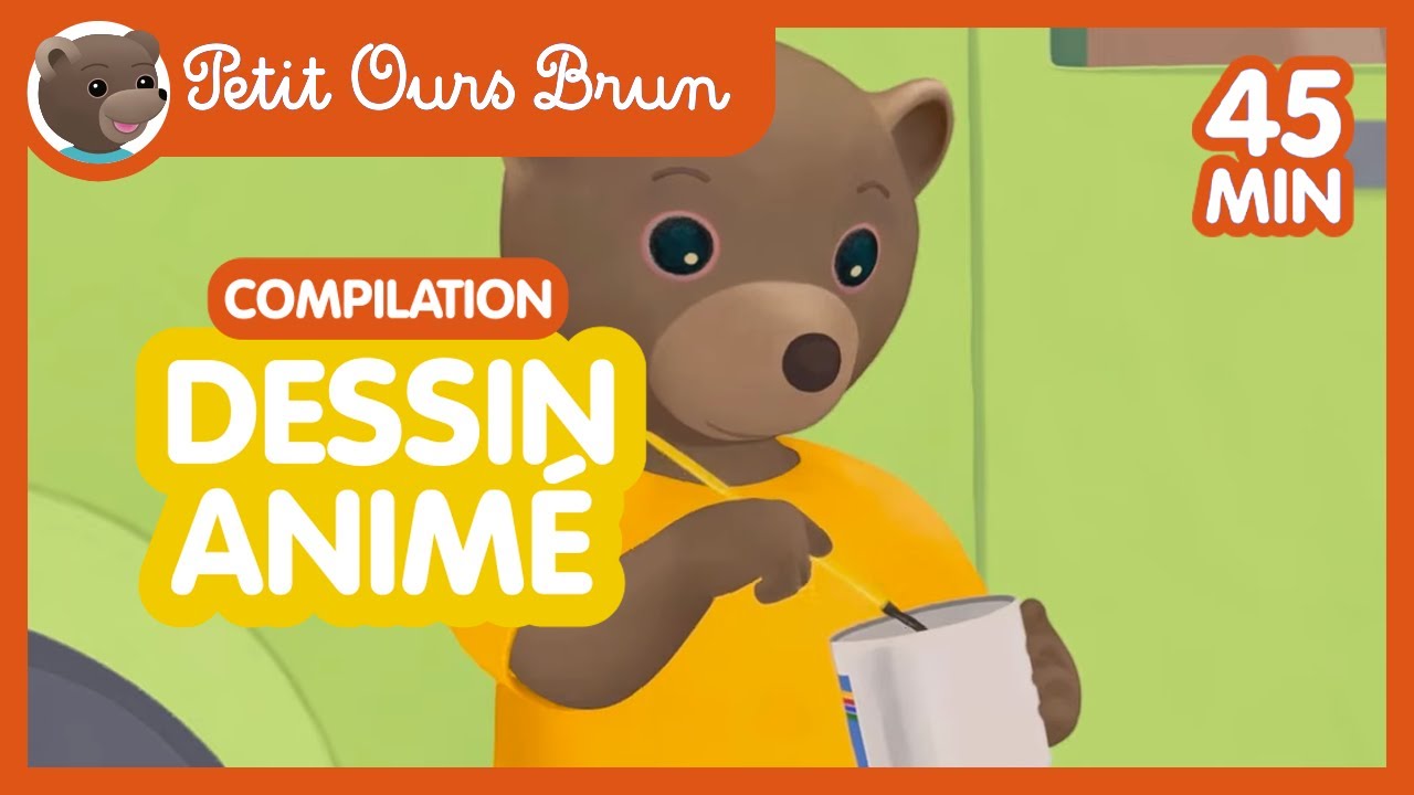 🎨 Petit Ours Brun fait de la peinture ! 🎨  Nouvelle compilation !