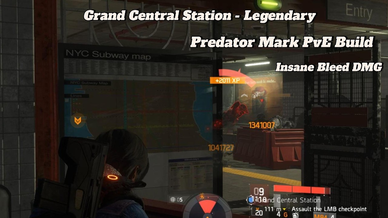 Grand Central Station - Legendary Solo Pred Mark PvE Build