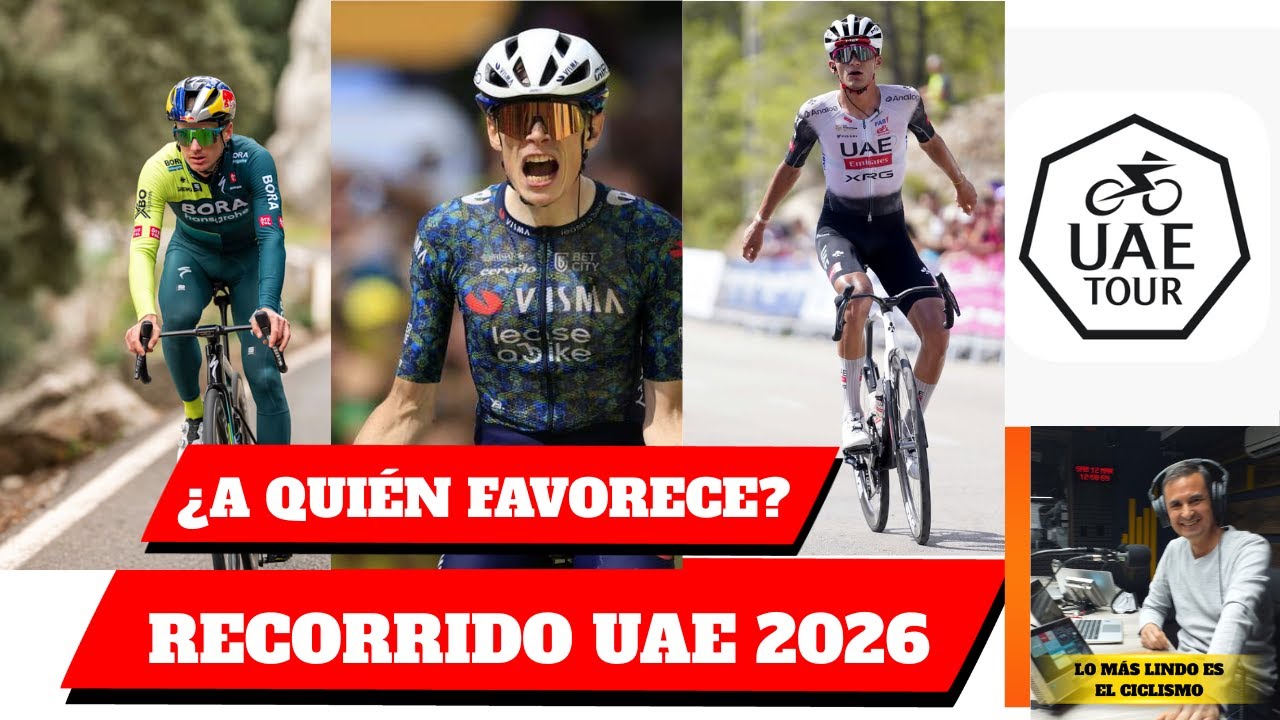Recorrido ¿FAVORABLE a VINGEGAARD, DEL TORO? EVENEPOEL la tendrá MÁS DIFÍCIL