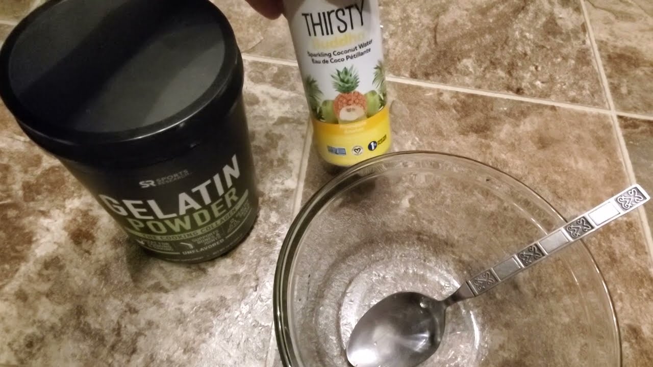 Recipe How to Make your Own Sparkling Water Flavored Jello That fizzes Thirsty Buddha coconut