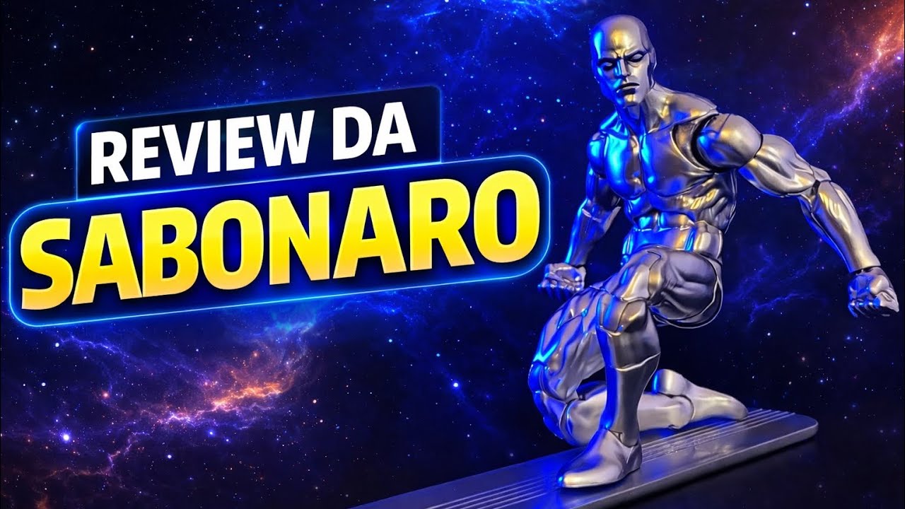 REVIEW DA SABONARO - SILVER SURFER - MARVEL LEGENDS 