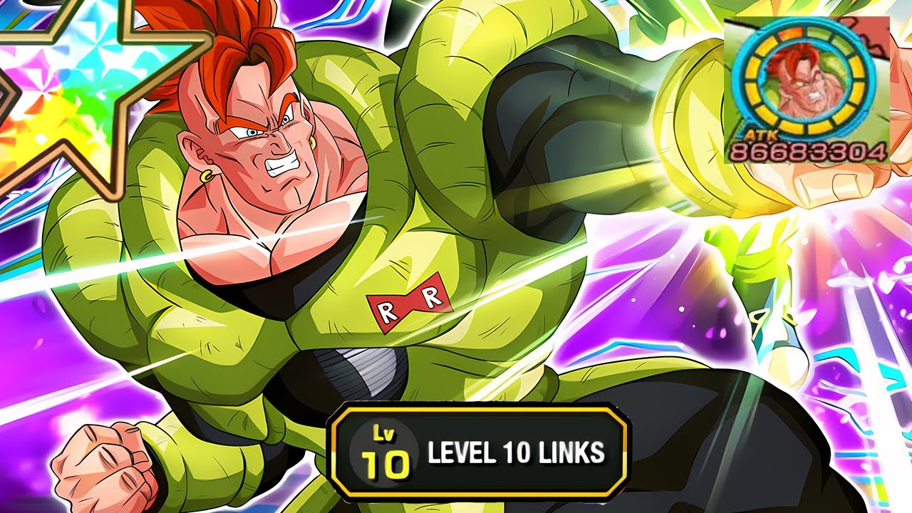 UN PG QUASI PERFETTO!?!? SHOWCASE ANDROID 16 FULL ABILITY LINK 10 || DBZ Dokkan Battle ITA
