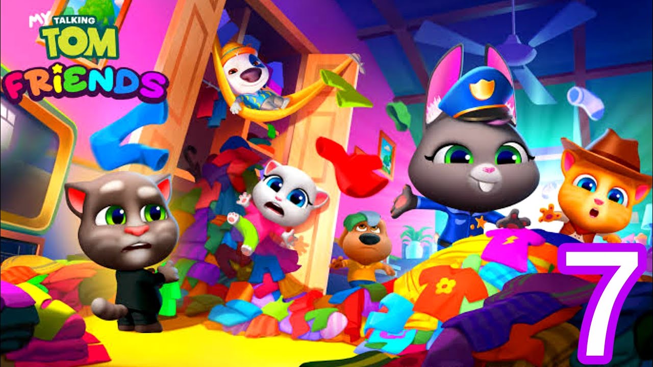 My Talking Tom and Friends | The Ultimate House Party! Gameplay Walkthrough Part 7