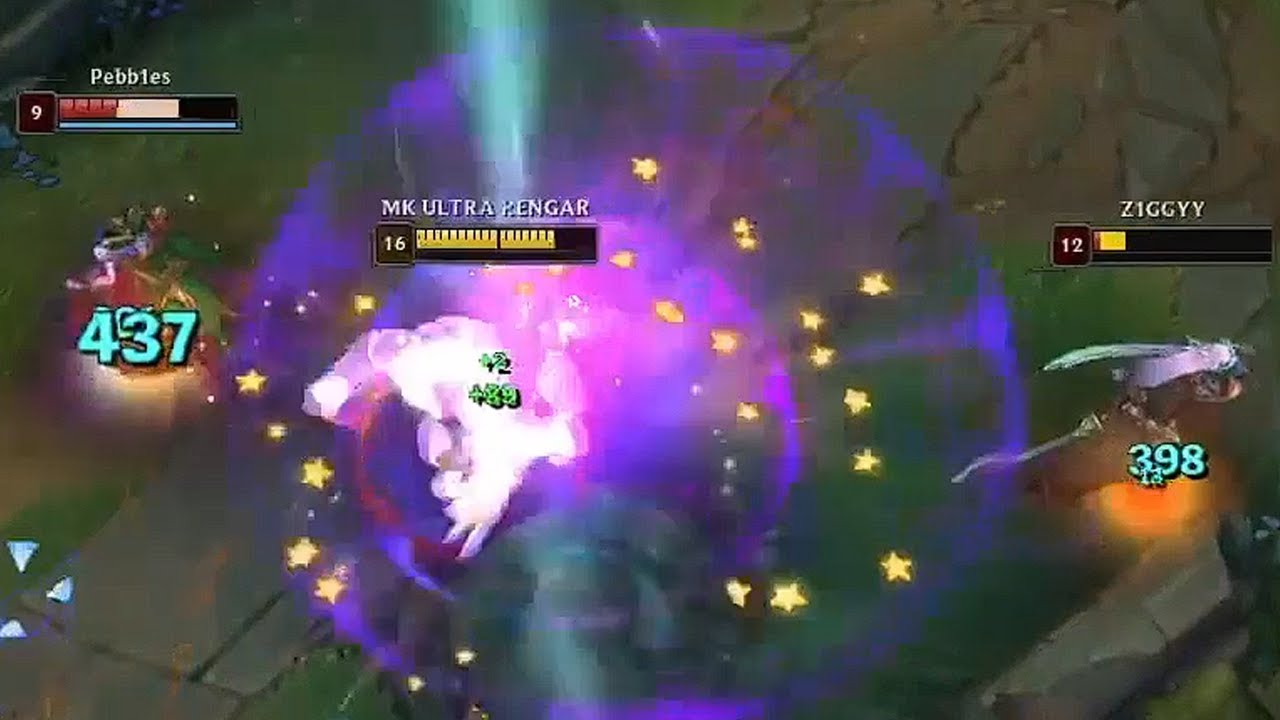 This is what a 21/1 AP Rengar looks like