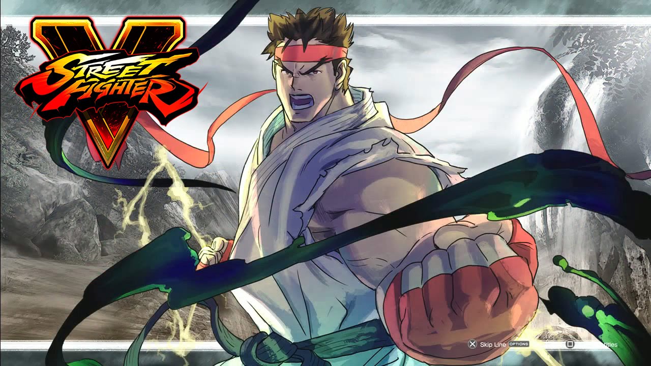 Street Fighter V / 5 - New Main Menu Theme OST Extended