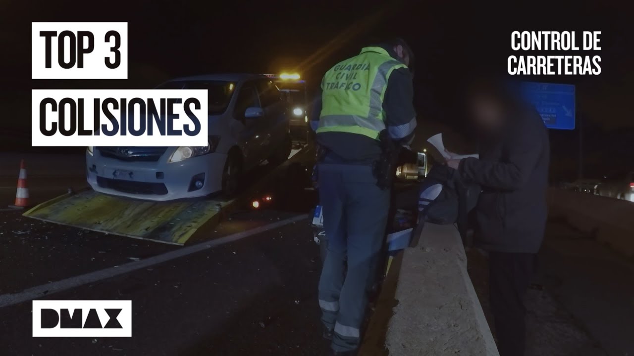 Top 3 colisiones en la carretera | Control de carreteras