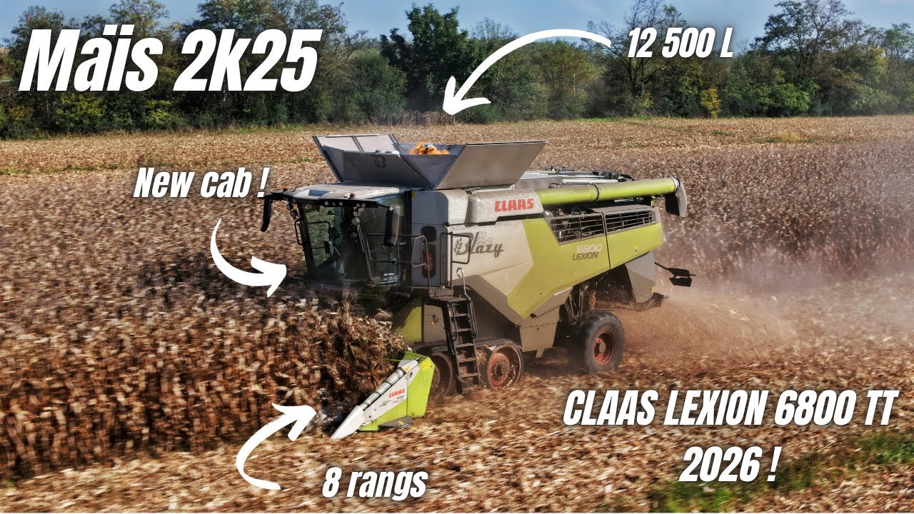 New CLAAS LEXION 6800 TT 2026 🤠