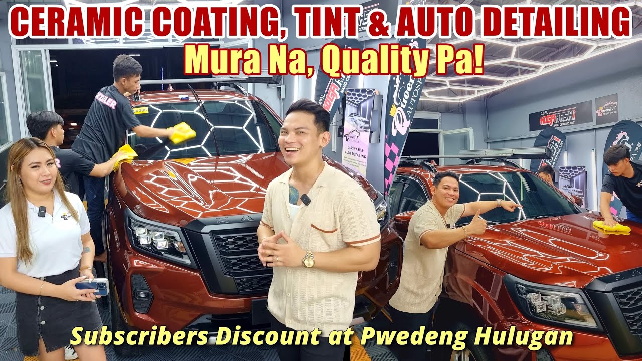 Pinakamura at Quality Na Ceramic Coating & Premium Tint! May Discount At Pwedeng Hulugan |Legit Dito