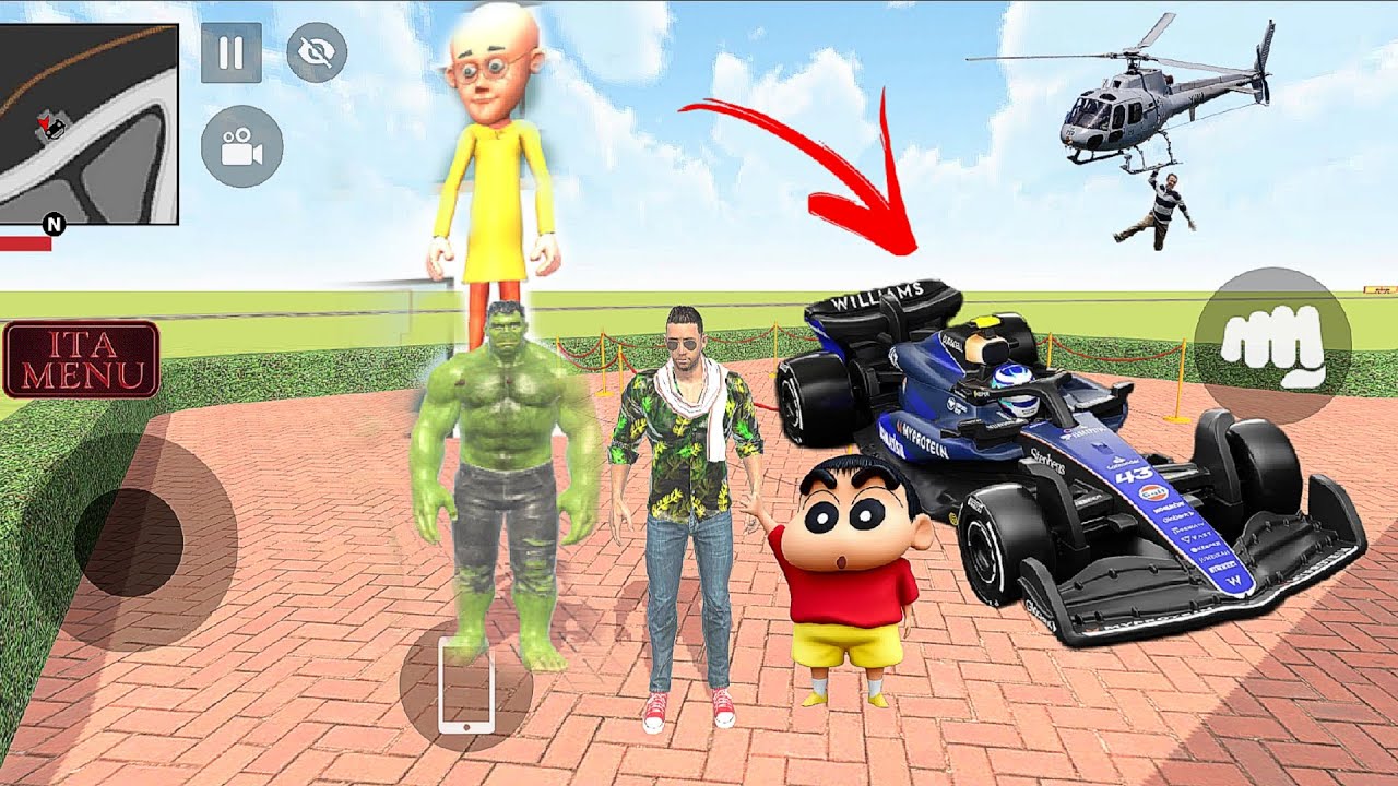 Franklin Purchase New F1 Car For Shinchan 💥🥳