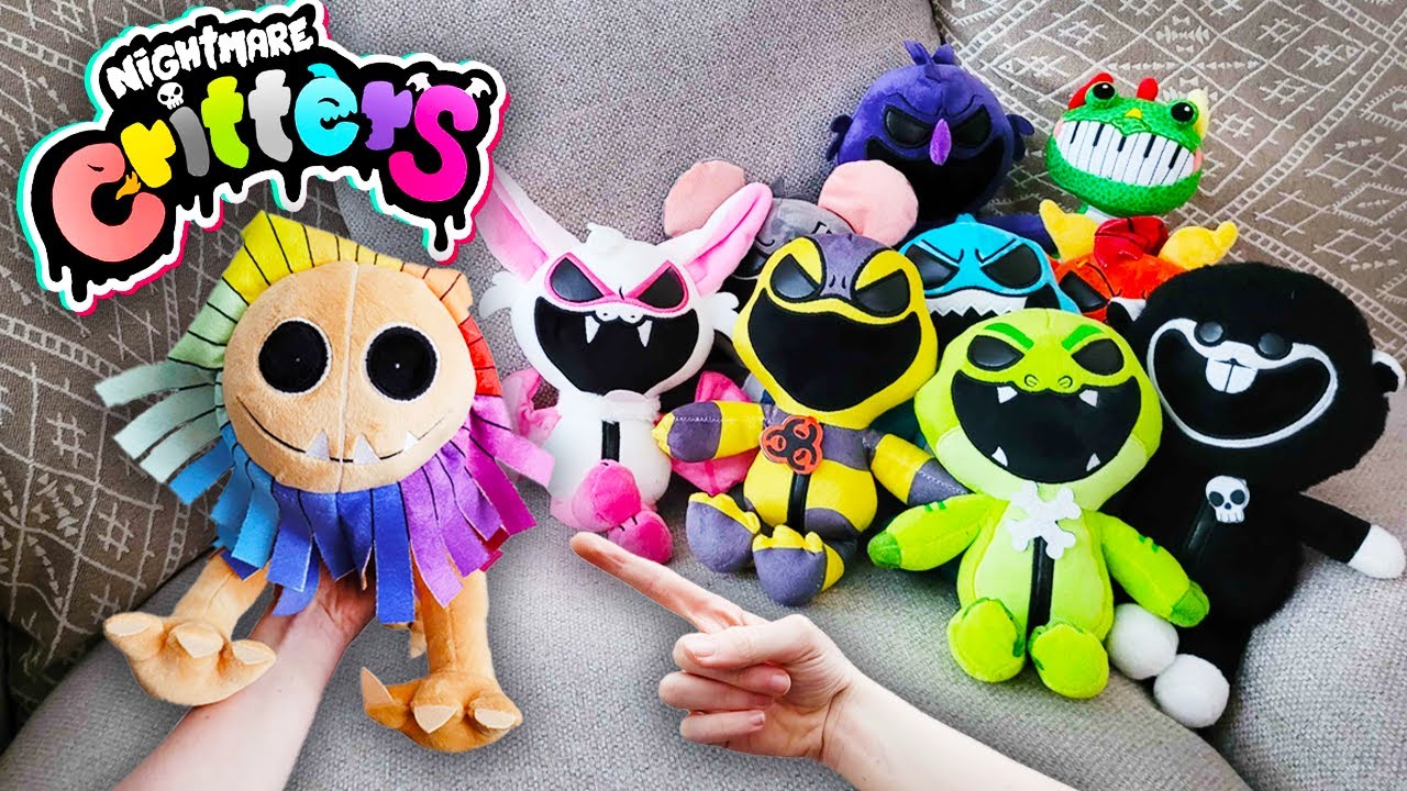 THE FIRST EVER NIGHTMARE CRITTERS PLUSHIES!? | Plush Review