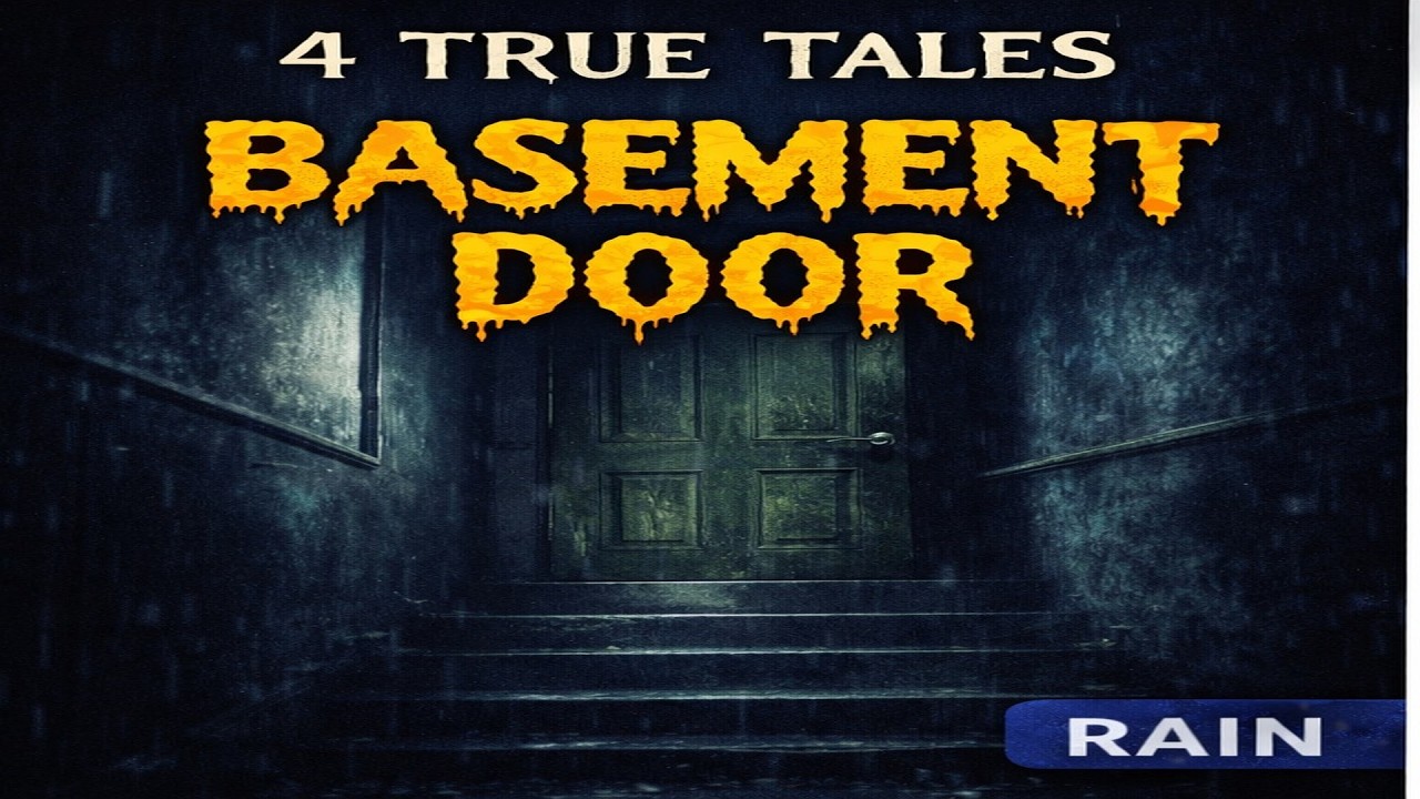 Scary Stories for Sleep (Rain) — 4 True Tales (The Basement Door)