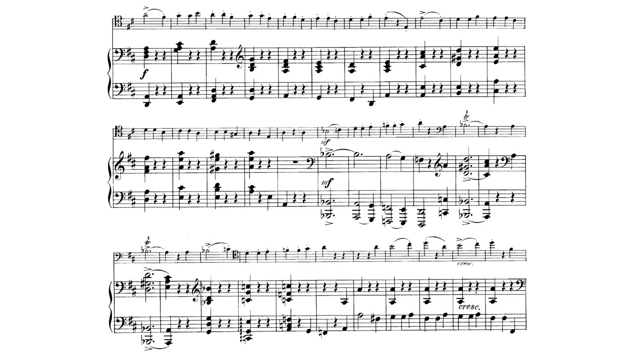 Suite for Cello and Piano Op.16bis By David Popper (with Score)